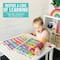 Hadley Designs 11" x 17" Colorful Preschool Educational Laminated Posters for Toddlers Set
